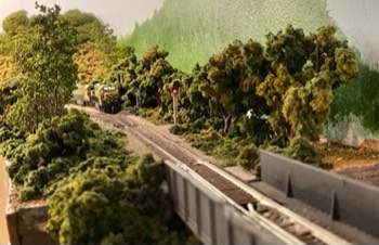 Missouri River bridge approach